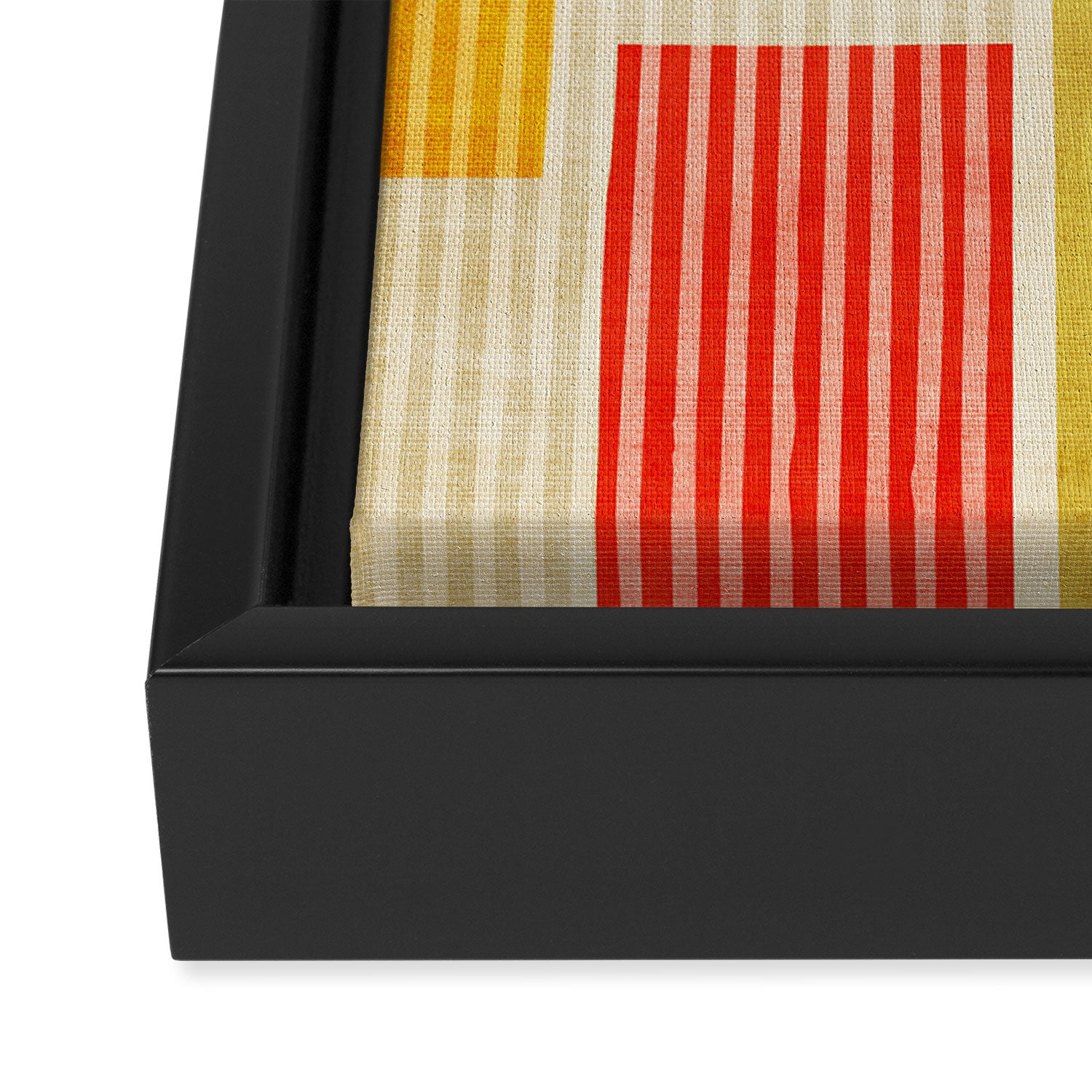 Colorful Geometric Modern Design Art I Framed Canvas Print Gallery Image 3