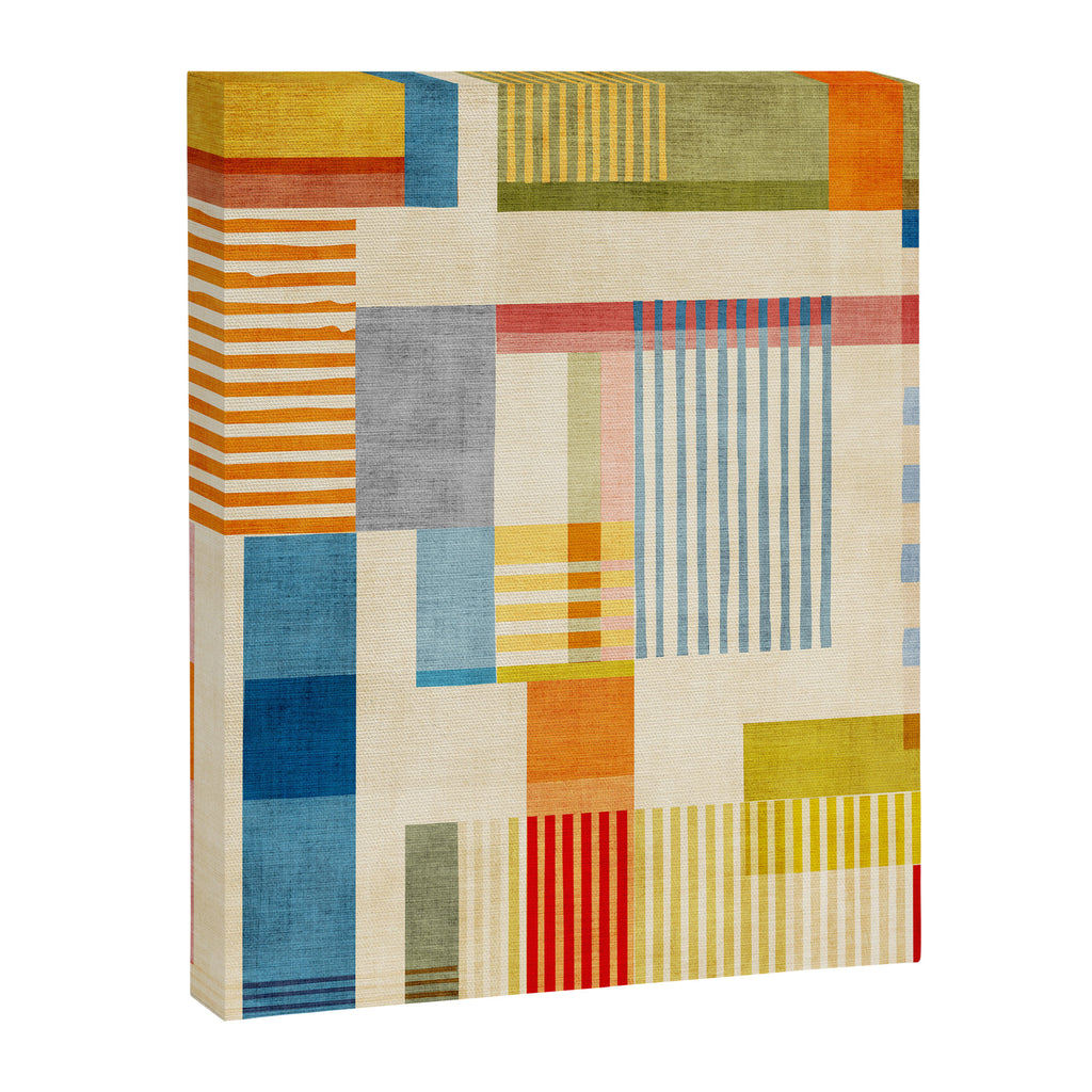 Colorful Geometric Modern Design Art II Canvas Print Gallery Image 6