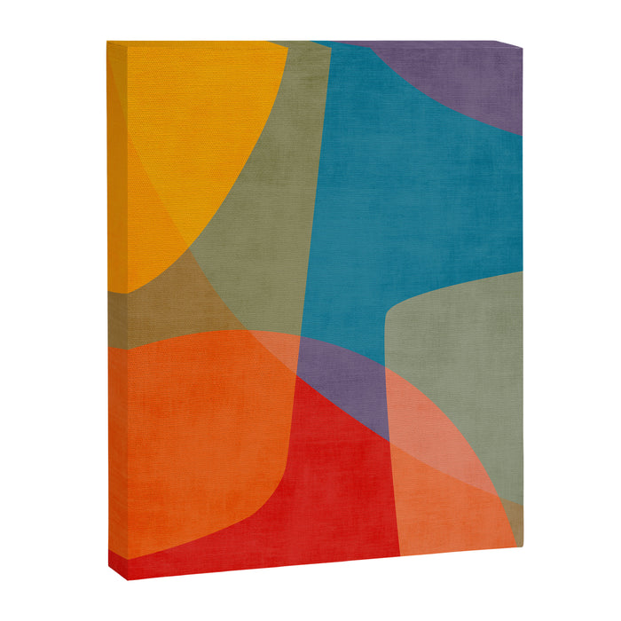 Colorful Modern Abstract Art III Canvas Print Gallery Image 1