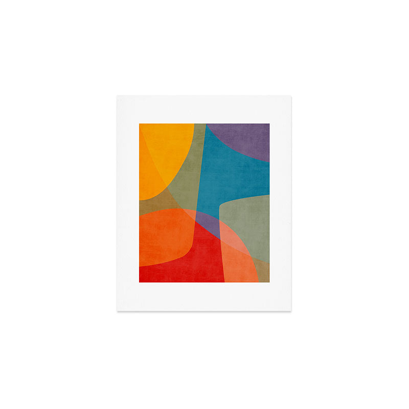 Colorful Modern Abstract Art III Art Print Gallery Image 1