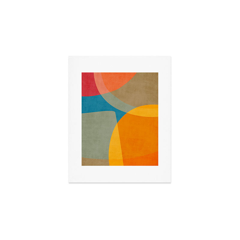 Colorful Modern Abstract Art IV Art Print Gallery Image 1