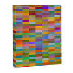 Colorful Mosaic Geometric Klee Tones 02 Canvas Print Gallery Image 6