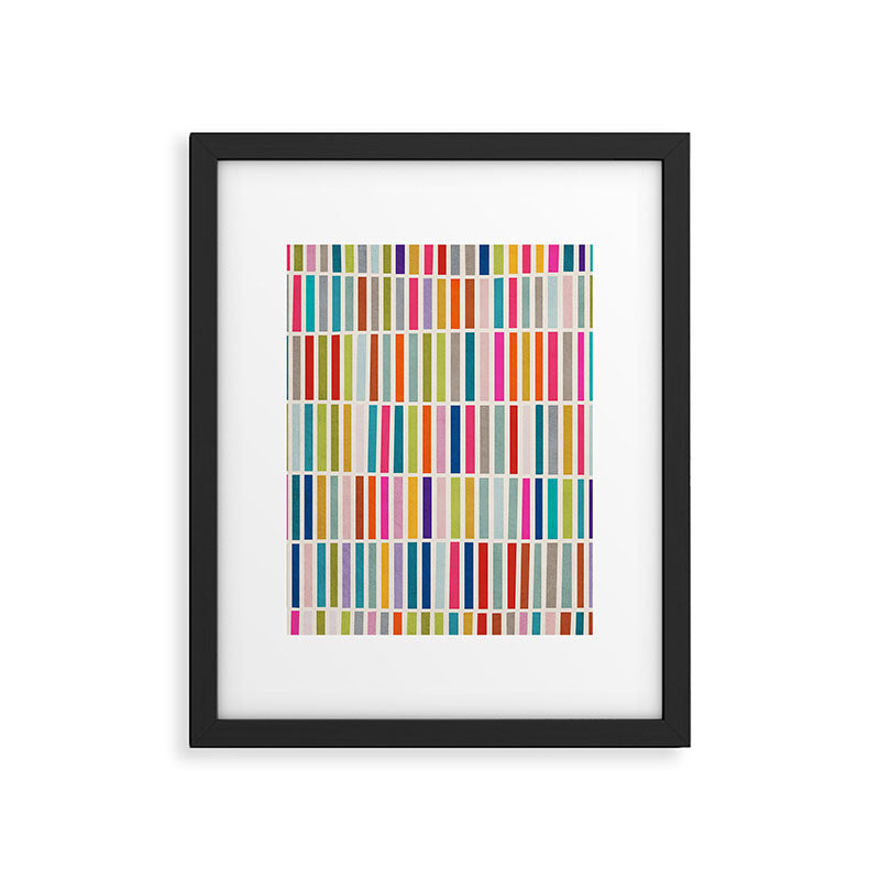 Colorful Mosaic Tiles Artwork Framed Art Print Gallery Image 5