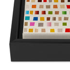Colorful Mosaic Tiles Modern Artwork Framed Canvas Print Gallery Image 3