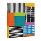 Colorful Patchwork Design Artwork Canvas Print Gallery Image 6