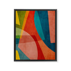 Colorful Unique Modern Playful Artwork Framed Canvas Print Gallery Image 6