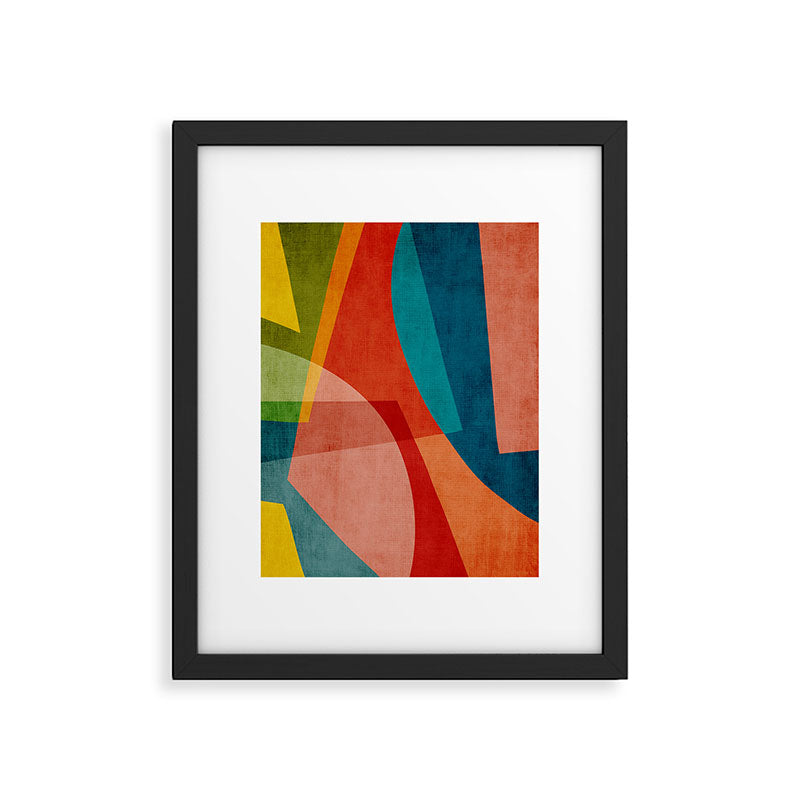 Colorful Unique Modern Playful Artwork Framed Art Print Gallery Image 5