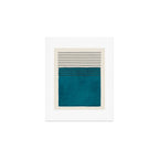 Dark Teal Minimalist Design Artwork Art Print Gallery Image 1
