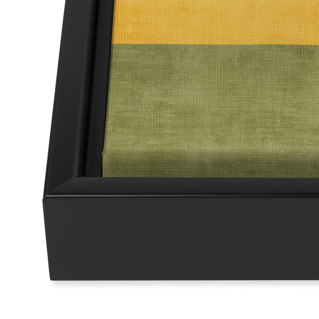 Earth Tones Fall Colors Geometric Artwork Framed Canvas Print Gallery Image 3