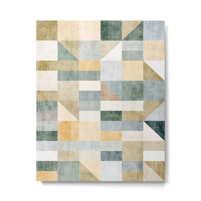 Geometric Abstract Unique Original Artwork Metal Print Gallery Image 1