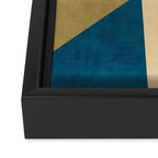 Geometric Colorful Modern Design Framed Canvas Print Gallery Image 3