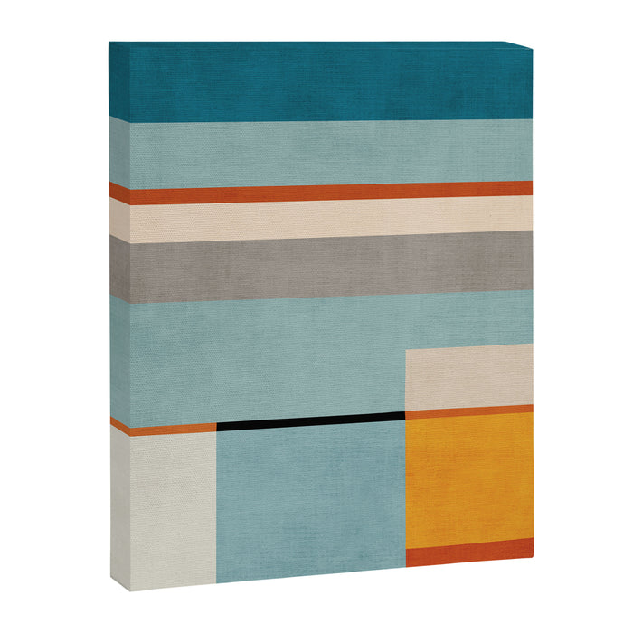 Geometric Minimalist Modern Artwork Canvas Print Gallery Image 1