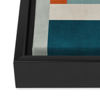 Geometric Minimalist Modern Artwork II Framed Canvas Print Gallery Image 3