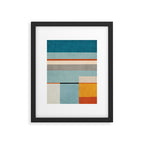 Geometric Minimalist Modern Artwork Framed Art Print Gallery Image 5