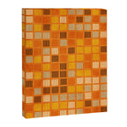 Geometric Modern Abstract Pattern Unique MCM Decor Canvas Print Gallery Image 6
