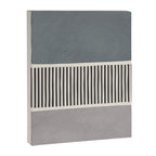Gray Beige Black Lines Minimalist Canvas Print Gallery Image 6