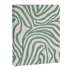 Green Abstract Modern Pattern Artwork Canvas Print Gallery Image 6