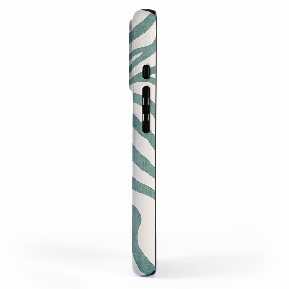 Green Abstract Modern Pattern Artwork iPhone Case Gallery Image 2