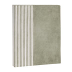 Green Lines Minimalist Modern Neutral Art Canvas Print Gallery Image 6