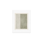 Green Lines Minimalist Modern Neutral Art Art Print Gallery Image 1