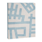 Light Blue Abstract Minimalist Modern Artwork Canvas Print Gallery Image 6