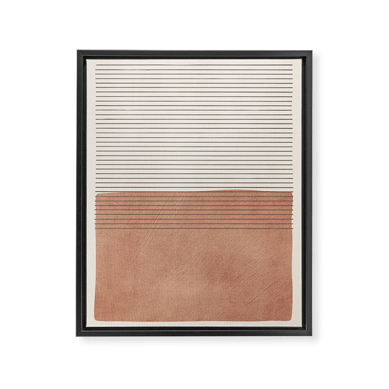Light Terra Modern Minimalism Framed Canvas Print Gallery Image 6