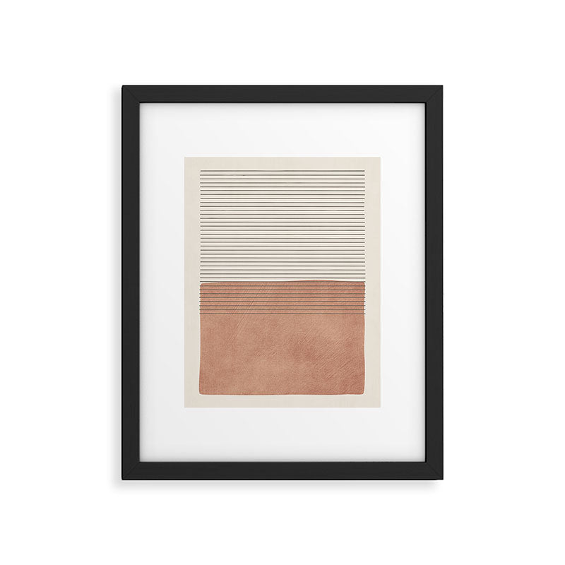 Light Terra Modern Minimalism Framed Art Print Gallery Image 5