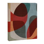 MCM Abstract Red Beige I Canvas Print Gallery Image 6