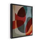 MCM Abstract Red Beige I Framed Canvas Print Gallery Image 2