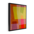 Mid-Century Modern Abstract Shapes I Framed Canvas Print Gallery Image 2