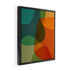 Mid-Century Modern Digital Art Framed Canvas Print Gallery Image 2