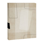 Minimalist Beige Black Japandi Artwork I Canvas Print Gallery Image 6
