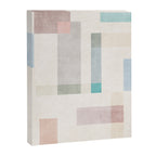 Minimalist Neutral Pastel Tones Artwork Canvas Print Gallery Image 6
