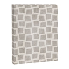 Minimalist Pattern Beige Ivory White Canvas Print Gallery Image 6