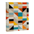 Modern Abstract Colorful Geometric Bold Artwork Canvas Print Gallery Image 6