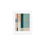 Modern Abstract Geometric Minimalist Artwork Art Print Gallery Image 1