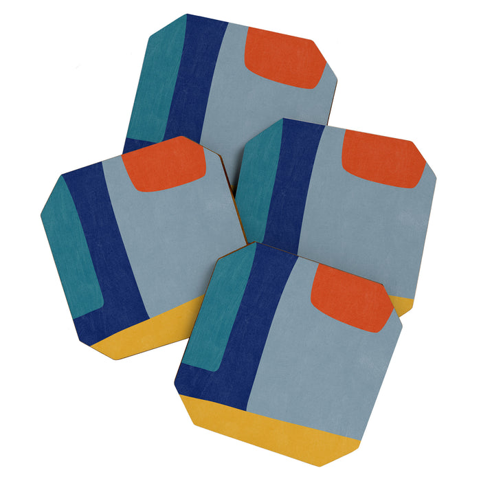 Modern Abstract Minimalism Artwork I Coaster Gallery Image 1