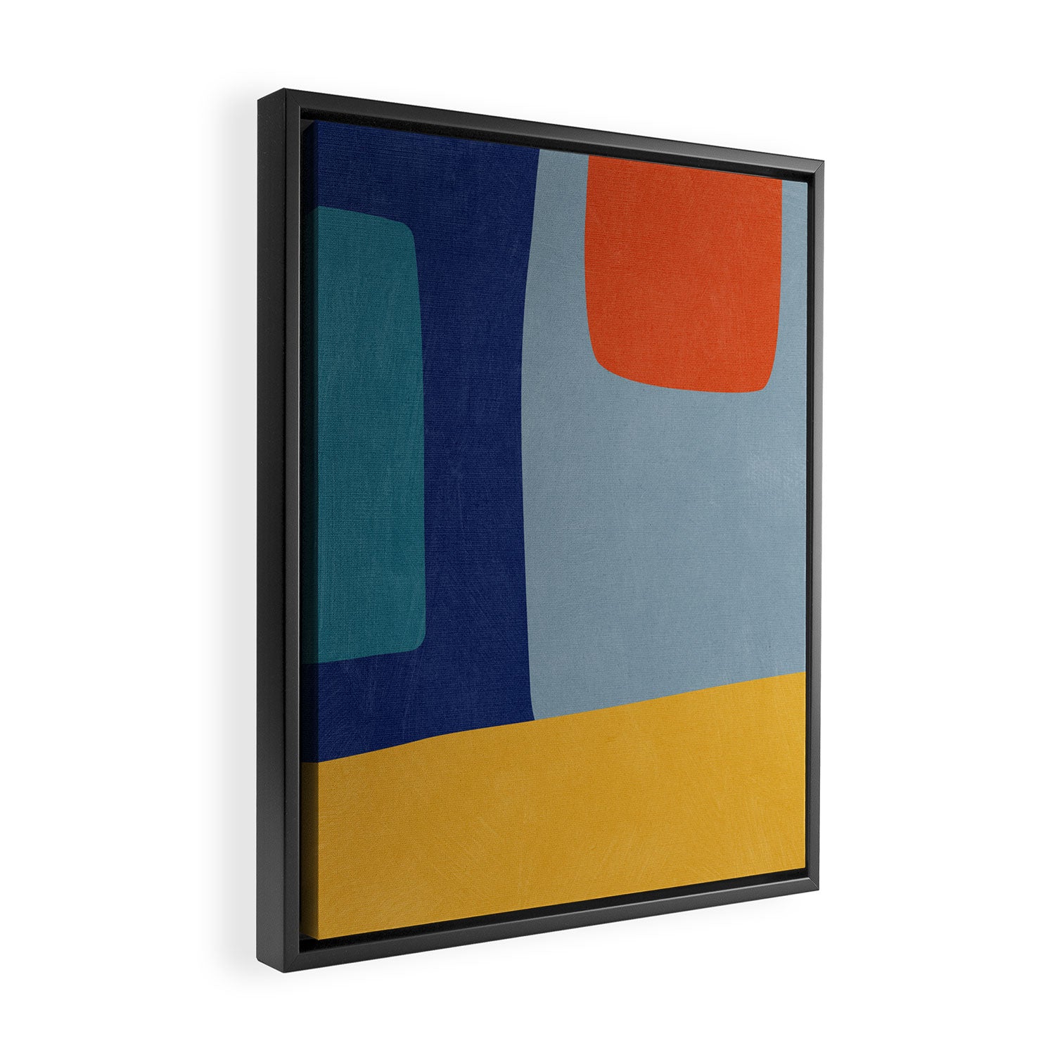 Modern Abstract Minimalism Artwork I Framed Canvas Print Gallery Image 2