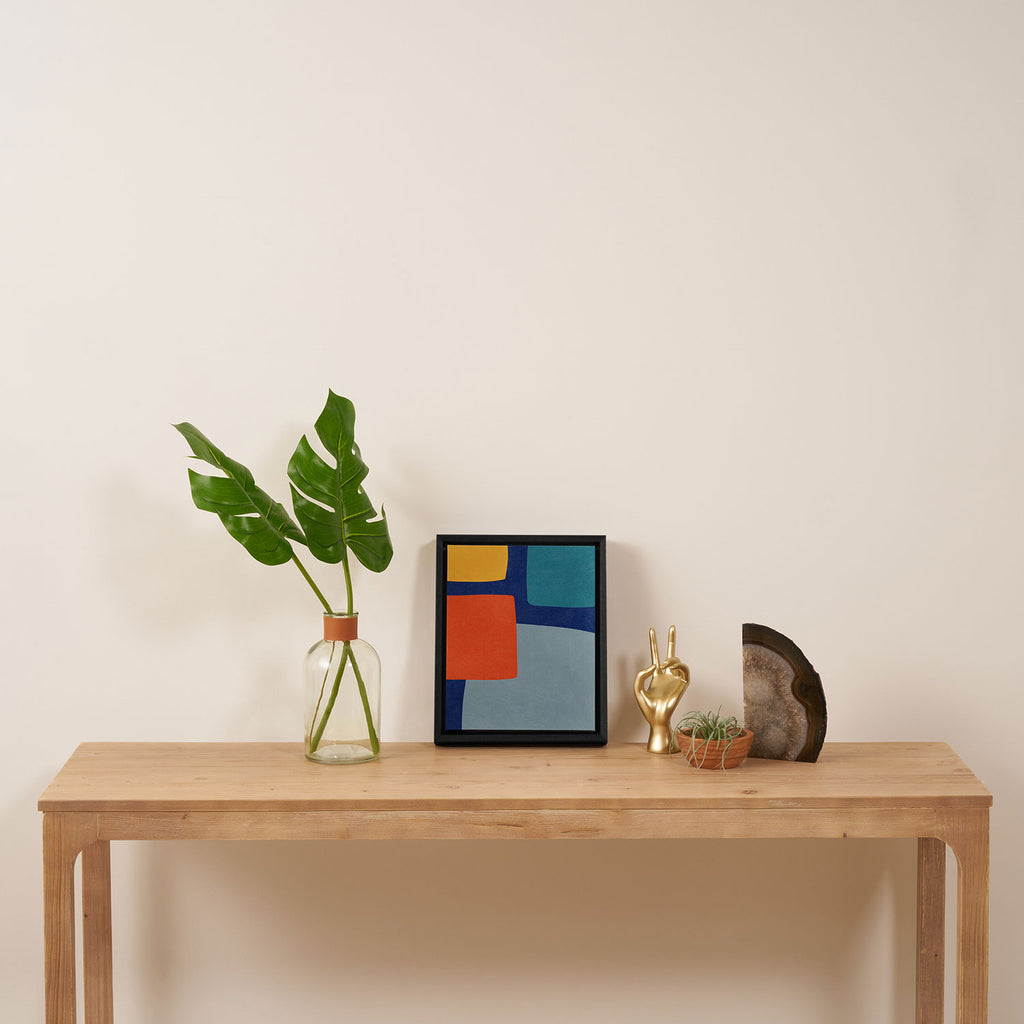 Modern Abstract Minimalism Artwork II Framed Canvas Print Gallery Image 4
