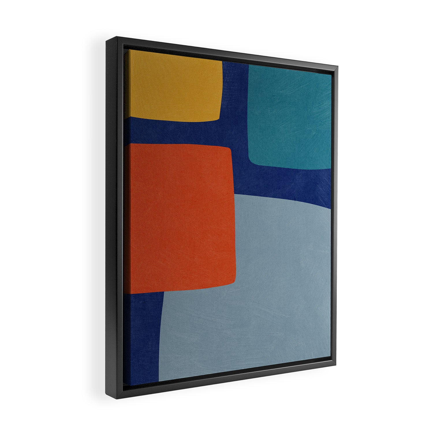 Modern Abstract Minimalism Artwork II Framed Canvas Print Gallery Image 2