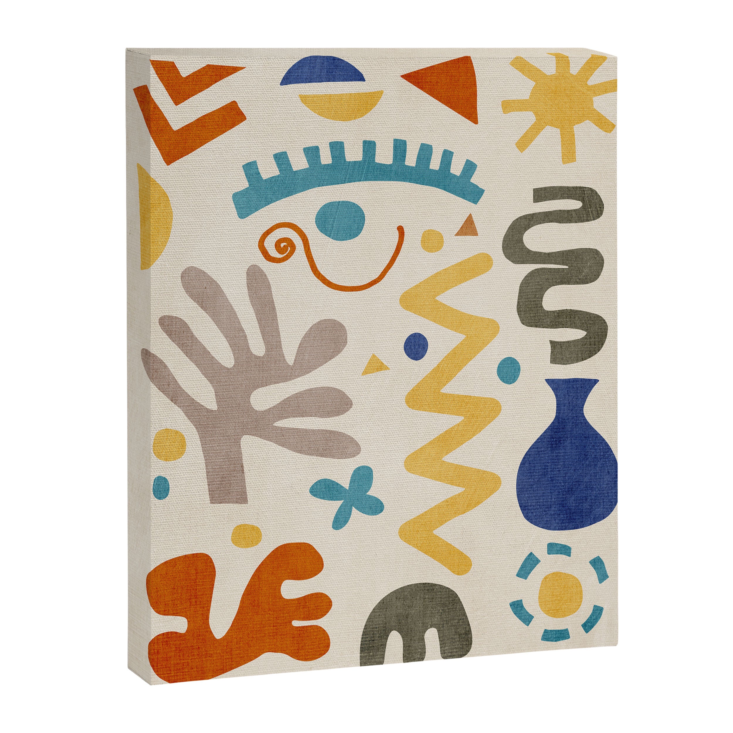 Modern Boho Matisse Inspired Artwork Canvas Print Gallery Image 6