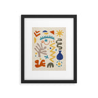 Modern Boho Matisse Inspired Artwork Framed Art Print Gallery Image 4