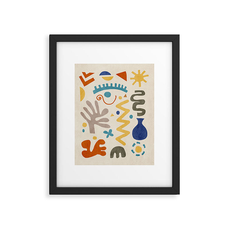 Modern Boho Matisse Inspired Artwork Framed Art Print Gallery Image 4