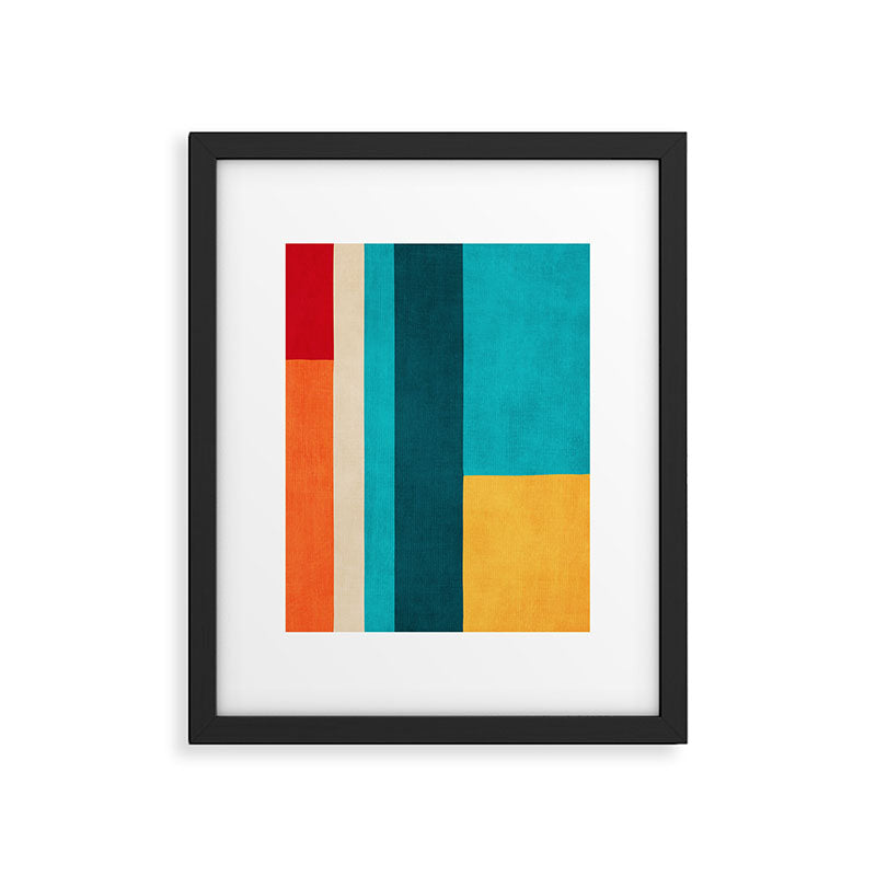 Modern Geometric Minimalist Artwork Framed Art Print Gallery Image 5