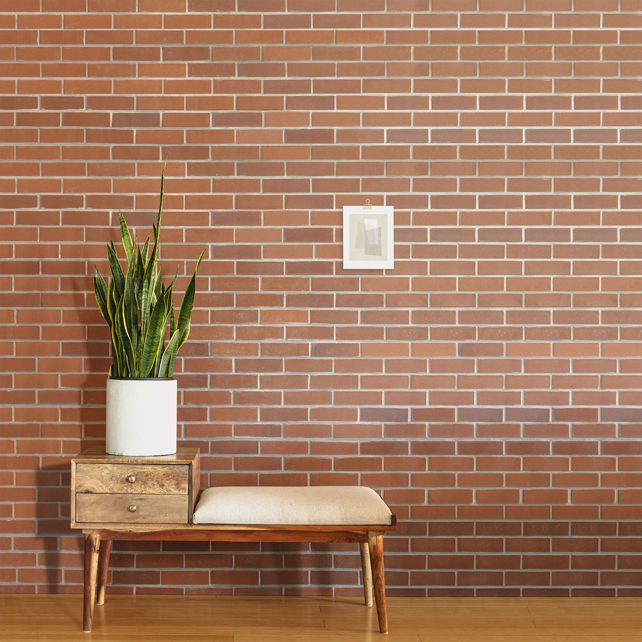 Modern Minimalism Beige White Organic Shapes Art Print Gallery Image 2