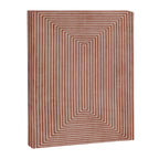 Modern Minimalism Terracotta Lines Geometric Art Canvas Print Gallery Image 6