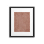 Modern Minimalism Terracotta Lines Geometric Art Framed Art Print Gallery Image 5