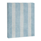 Modern Minimalist Light Blue Lines Hand Drawn Simple Art Canvas Print Gallery Image 6