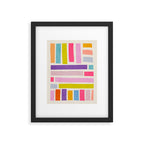 Pastel Tones Colorful Artwork Framed Art Print Gallery Image 5