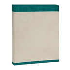 Teal Cream Minimalist Artwork Canvas Print Gallery Image 6